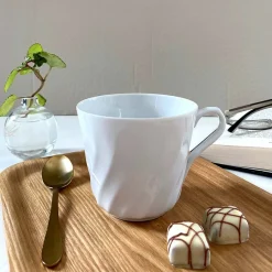 PORSGRUNDS PORSELÆNSFABRIK Porsgrunds Porselænsfabrik Bogstad Hvitt Krus 35cl