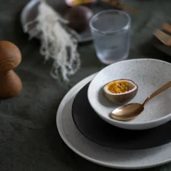 PORSGRUNDS PORSELÆNSFABRIK Porsgrunds Porselænsfabrik Natur Tallerken m/kant 25cm Lys Granitt