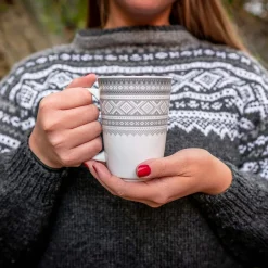 PORSGRUNDS PORSELÆNSFABRIK Porsgrunds Porselænsfabrik Marius Mariuskrus Maud 2pk Grå