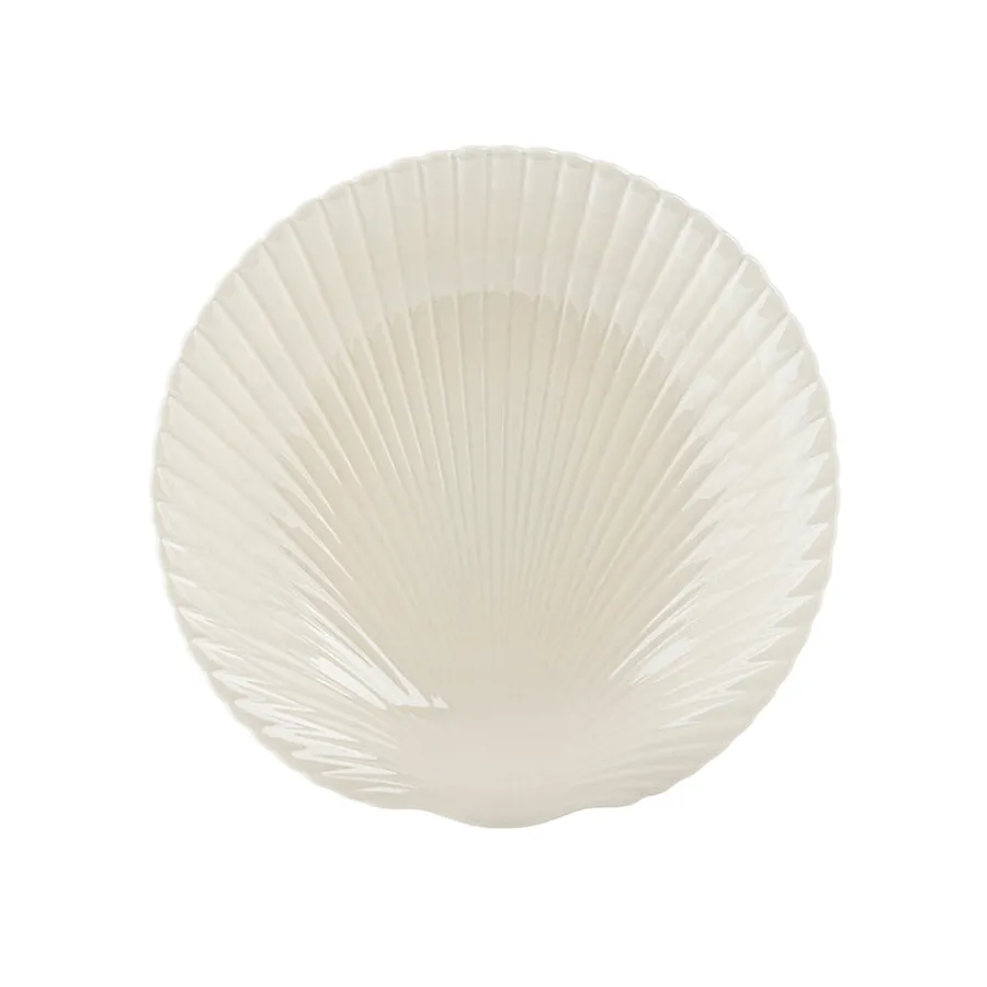 PORSGRUNDS PORSELÆNSFABRIK Porsgrunds Porselænsfabrik Kamskjell Dyp Tallerken 22cm Blek Sand