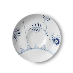 ROYAL COPENHAGEN Blå Mega Riflet Serveringsfat 34cm