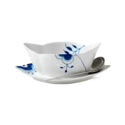 ROYAL COPENHAGEN Blå Mega Riflet Sausenebb 55cl