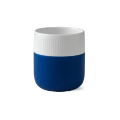 ROYAL COPENHAGEN Riflet Contrast Krus 33cl Megablå