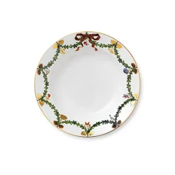 ROYAL COPENHAGEN Stjerne Riflet Jul Dyp Tallerken 24cm