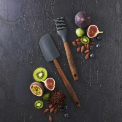 SCANPAN Bakepensel 22 cm Karbonisert Ask