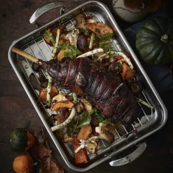 SCANPAN Impact Langpanne med Rist 5L