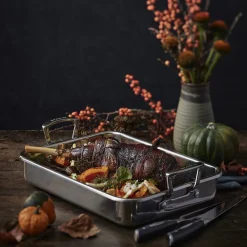 SCANPAN Impact Langpanne med Rist 5L