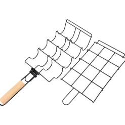 SEASONS BBQ Grillrist til Mais m/Jernhåndtak 53cm