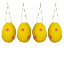 SEASONS Easter Collection Tovet Egg Ull 4x4cm 4pk
