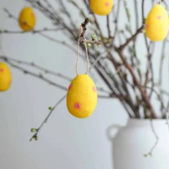 SEASONS Easter Collection Tovet Egg Ull 4x4cm 4pk