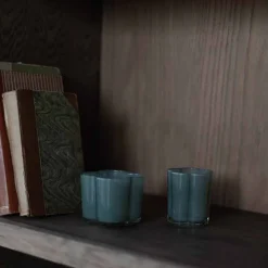 SEASONS Easter Collection Lyslykt Blomst 8x8,5cm Grønn