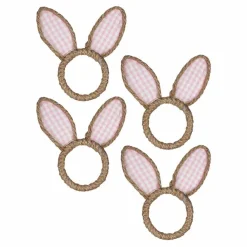 SEASONS Easter Collection Serviettring m/Kaninører 4pk Rosa