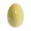 SEASONS Easter Collection Egg m/Blomster 16cm Gul