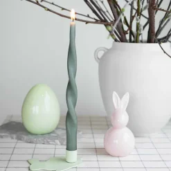 SEASONS Easter Collection Lysestake Hare 12,5cm Grønn