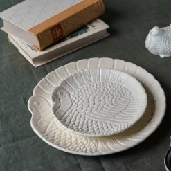 SEASONS Fall Collection Tallerken 26cm Fugl Krem