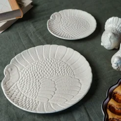 SEASONS Fall Collection Tallerken 26cm Fugl Krem