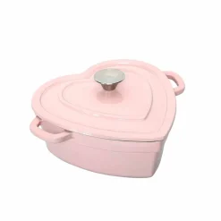 SEASONS Love Collection Støpejernsgryte Hjerte Rosa 2,8L 23cm