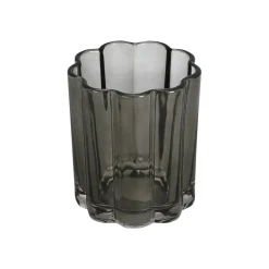 SEASONS Love Collection Telysholder Blomst 8x7cm Grå