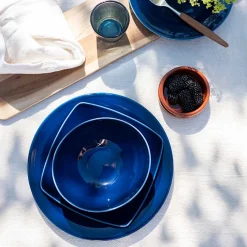 PORSGRUNDS PORSELÆNSFABRIK Sense Cobalt Bolle 18,5 cm 4pk