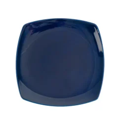 PORSGRUNDS PORSELÆNSFABRIK Sense Cobalt Tallerken Firkant 27cm 4pk