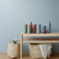 STELTON I:cons Keep Cool Termoflaske 0,6L Dusty Blue