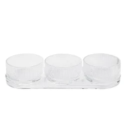 STELTON Pilastro Tapassett 3 skåler