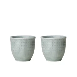 RÖRSTRAND Swedish Grace Eggeglass 4cl Is/Grå 2pk