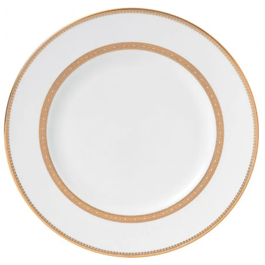 WEDGWOOD VERA WANG LACE GOLD TALLERKEN 27CM