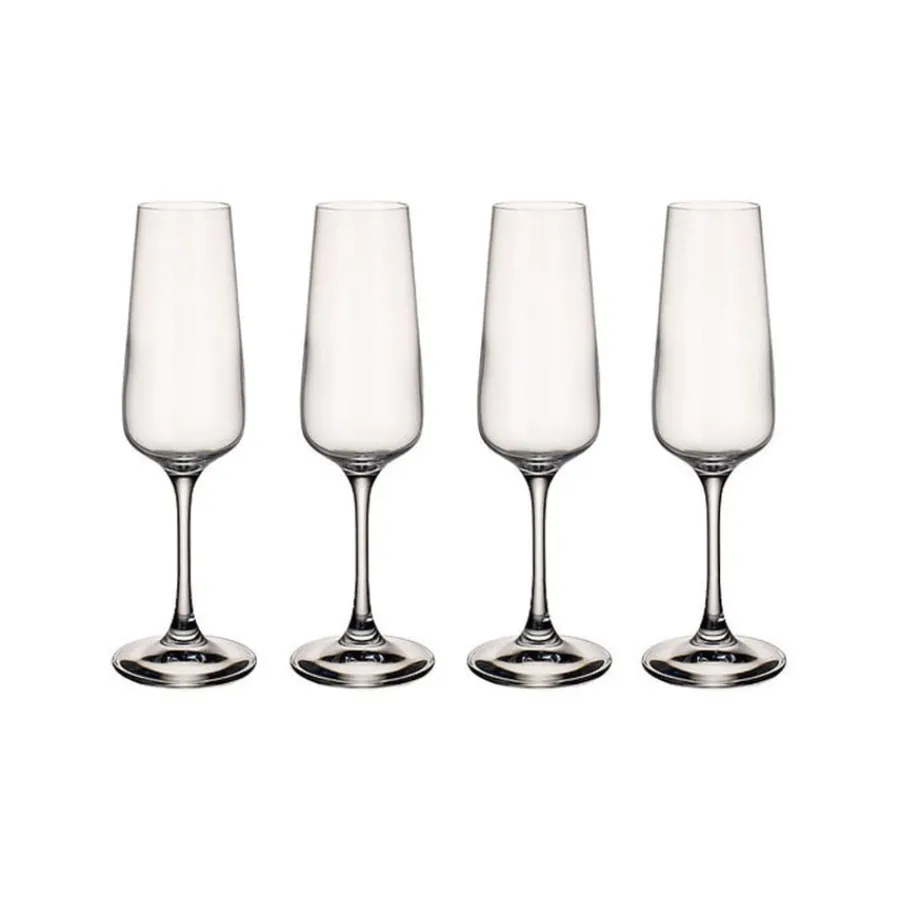 VILLEROY & BOCH Ovid Champagneglass 25cl 4pk
