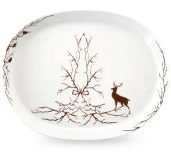 WIK & WALSØE Wik & Walsøe Alveskog Ovalt Fat 36 cm