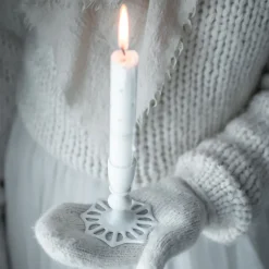 WIK & WALSØE Wik & Walsøe Julemorgen Kronelys 2pk