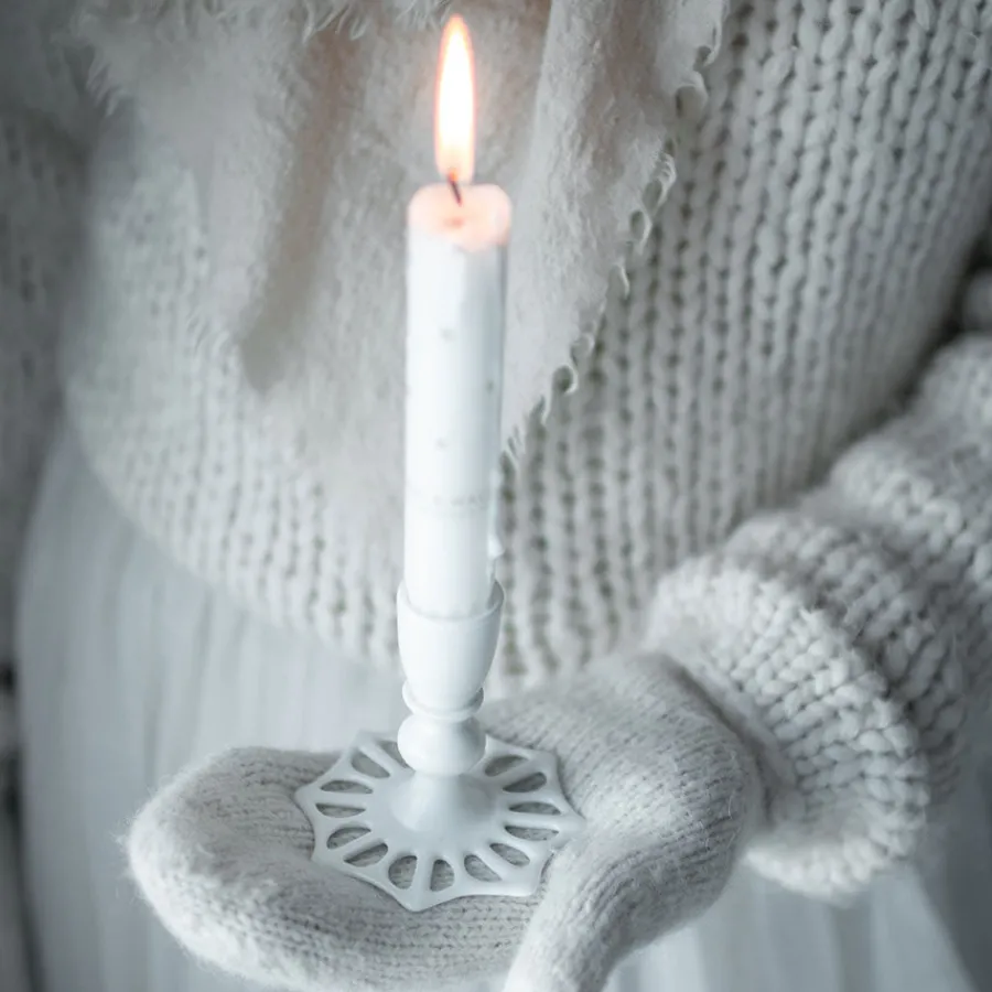 WIK & WALSØE Wik & Walsøe Julemorgen Kronelys 2pk