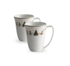 WIK & WALSØE Wik & Walsøe Julemorgen Story Krus 30cl 2pk